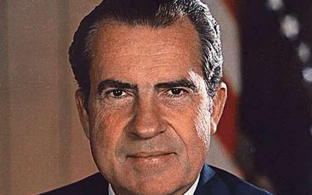 Richard Nixon (Fot. Flickr/History In An Hour/Lic. CC by)