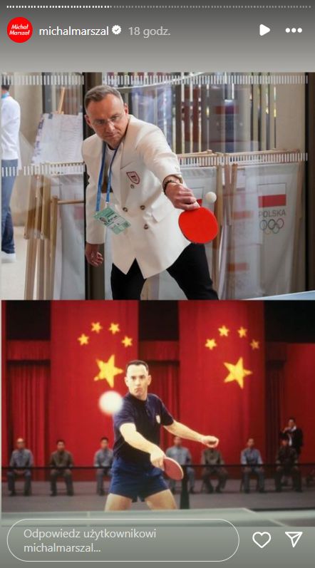 Najlepsze memy o stylizacji Andrzeja Dudy podczas Igrzysk Olimpijskich 2024

