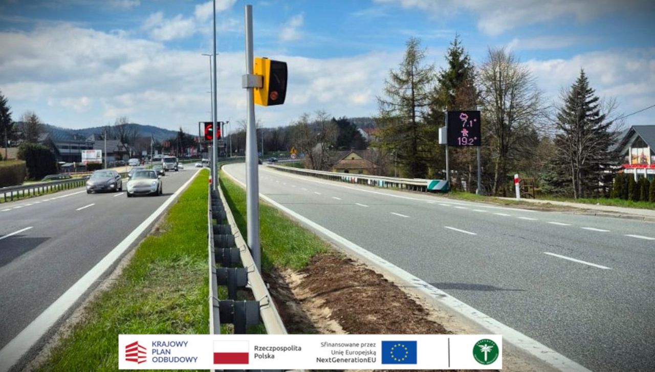 Nowy fotoradar na kluczowej drodze. Starsze urządzenie w 2025 r. pobiło rekord mandatów