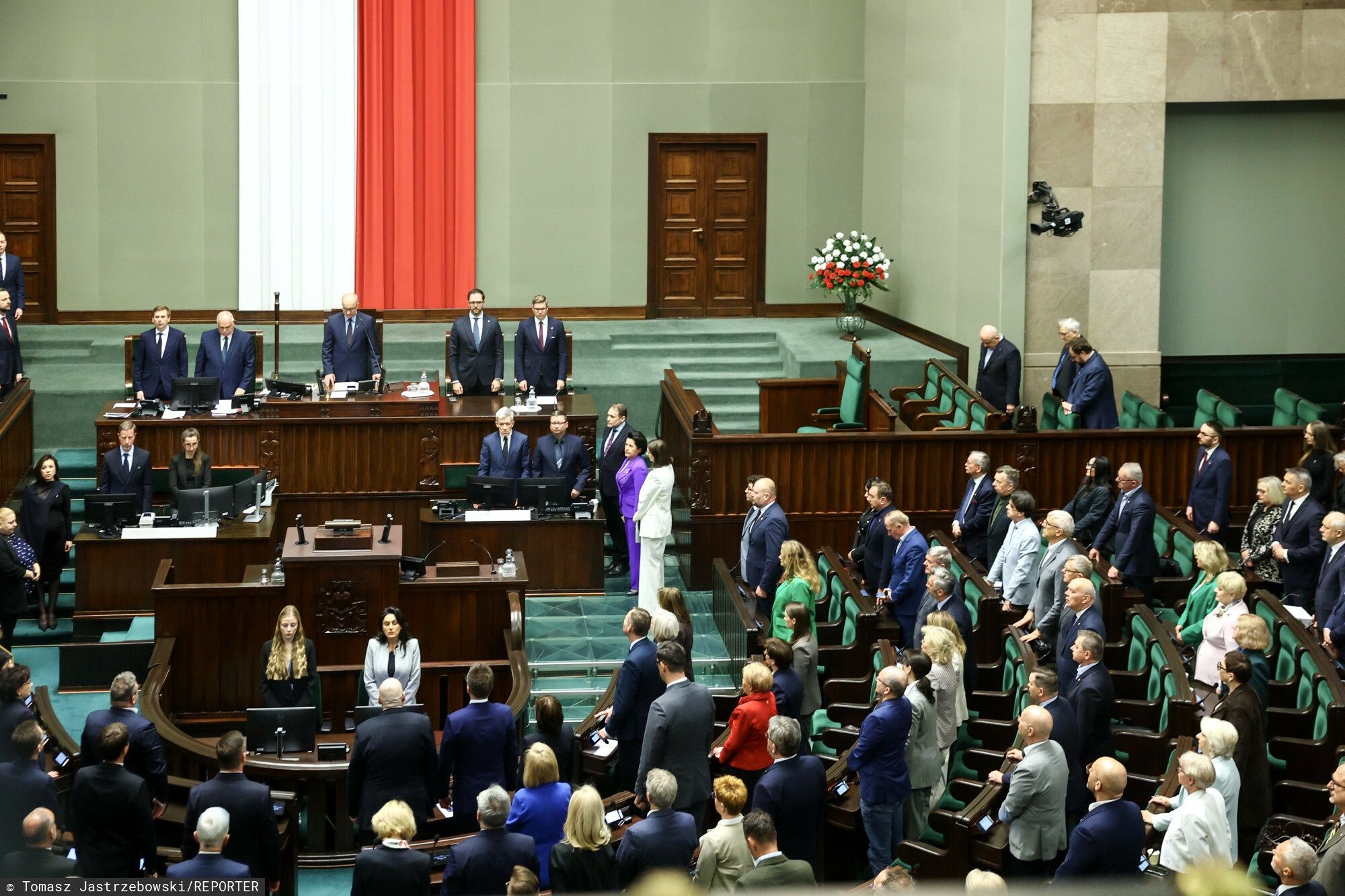 Sejm uczcił Łukasza Litewkę minutą ciszy
