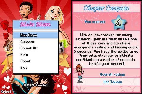 Cellna recenzja: Date or Ditch (Gameloft) 2