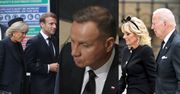 Światowi przywódcy przybywają do Westminster Abbey na pogrzeb królowej Elżbiety II: Andrzej Duda, Emmanuel Macron, Joe Biden... (ZDJĘCIA)