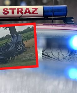Auto wjechało w drzewo. Nie żyją dwie osoby