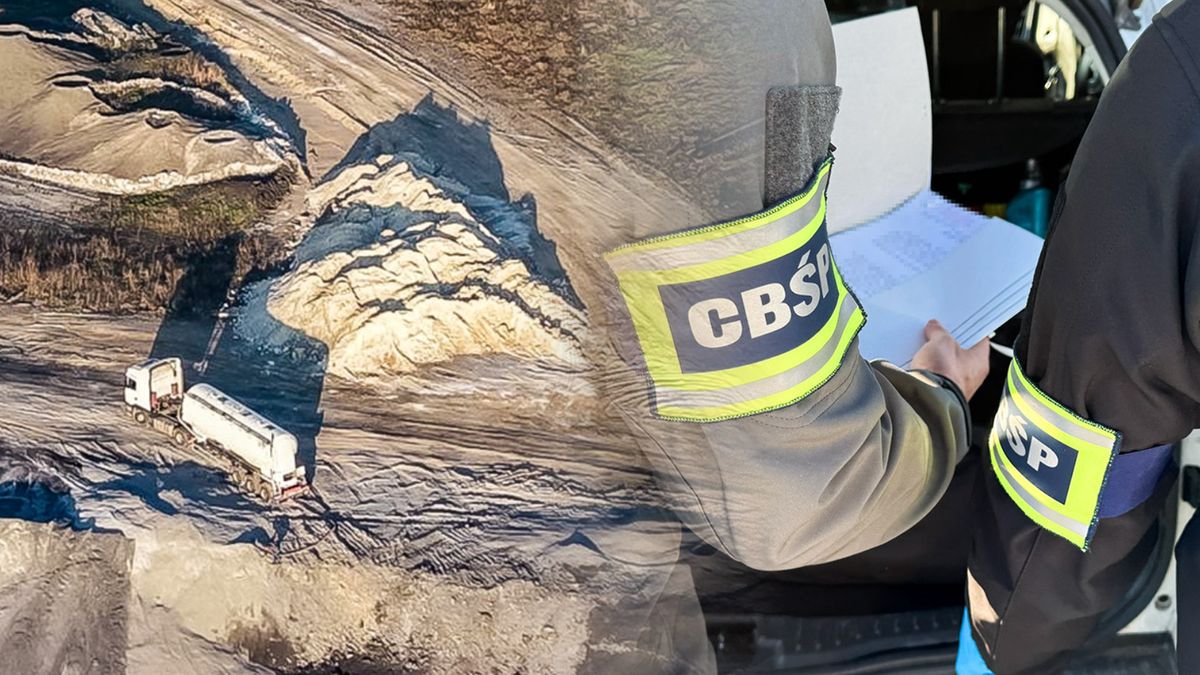 CBŚP rozbiło grupę zajmującą się nielegalnym obrotem odpadami