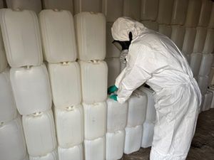 Stołeczni policjanci zlikwidowali linię produkcyjną klefedronu