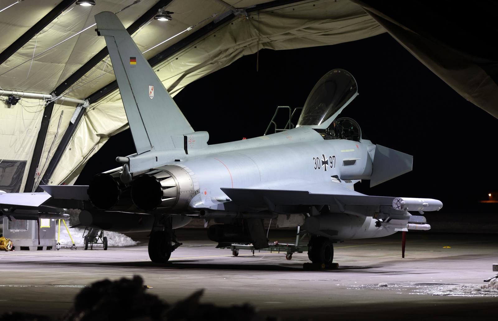 Eurofightery w Malborku