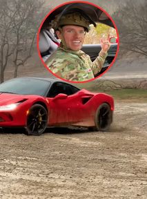 Youtuber zakpił z Ferrari. Kupił superauto, żeby je zniszczyć