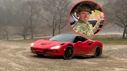 Youtuber zakpił z Ferrari. Kupił superauto, żeby je zniszczyć