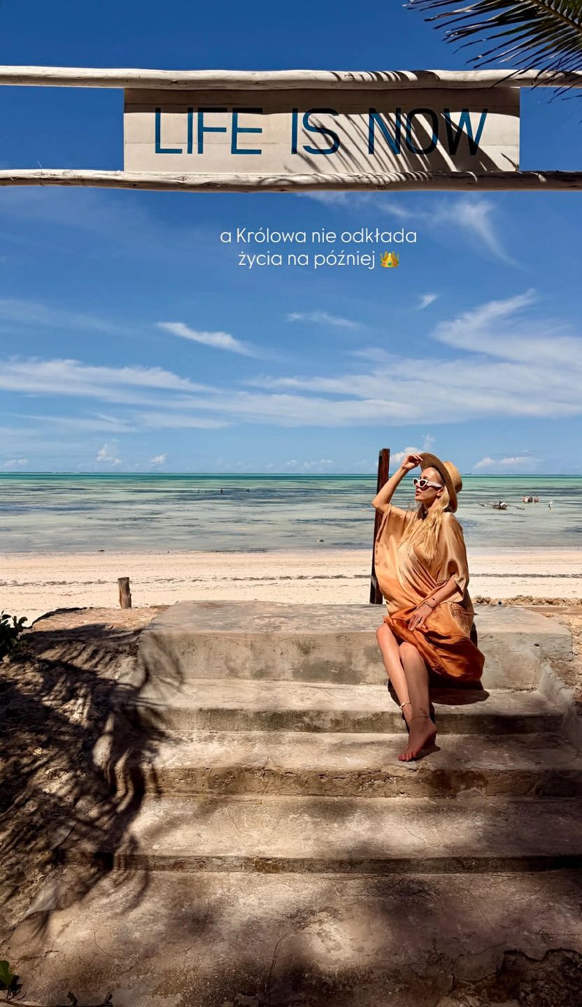 Eliza Trybała na Zanzibarze