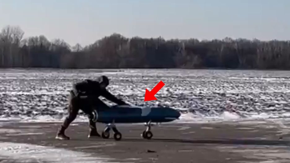 Nowy odrzutowy dron Ukraińców