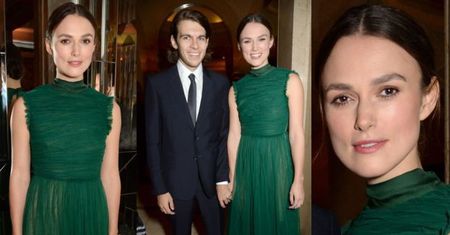 Keira Knightley z mężem na imprezie w Londynie (ZDJĘCIA)