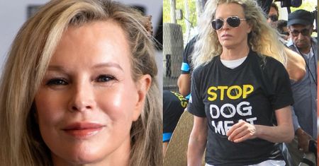 Wyprasowana twarz 65-letniej Kim Basinger walczy w obronie zwierząt w Korei Południowej (FOTO)
