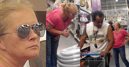 Urszula w markecie budowlanym z wytatuowanym mężem i plastikowym wężem (ZDJĘCIA)
