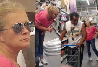 Urszula w markecie budowlanym z wytatuowanym mężem i plastikowym wężem (ZDJĘCIA)