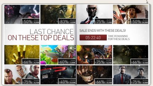 Przeceny na Steam jeszcze tylko przez 5 godzin 1