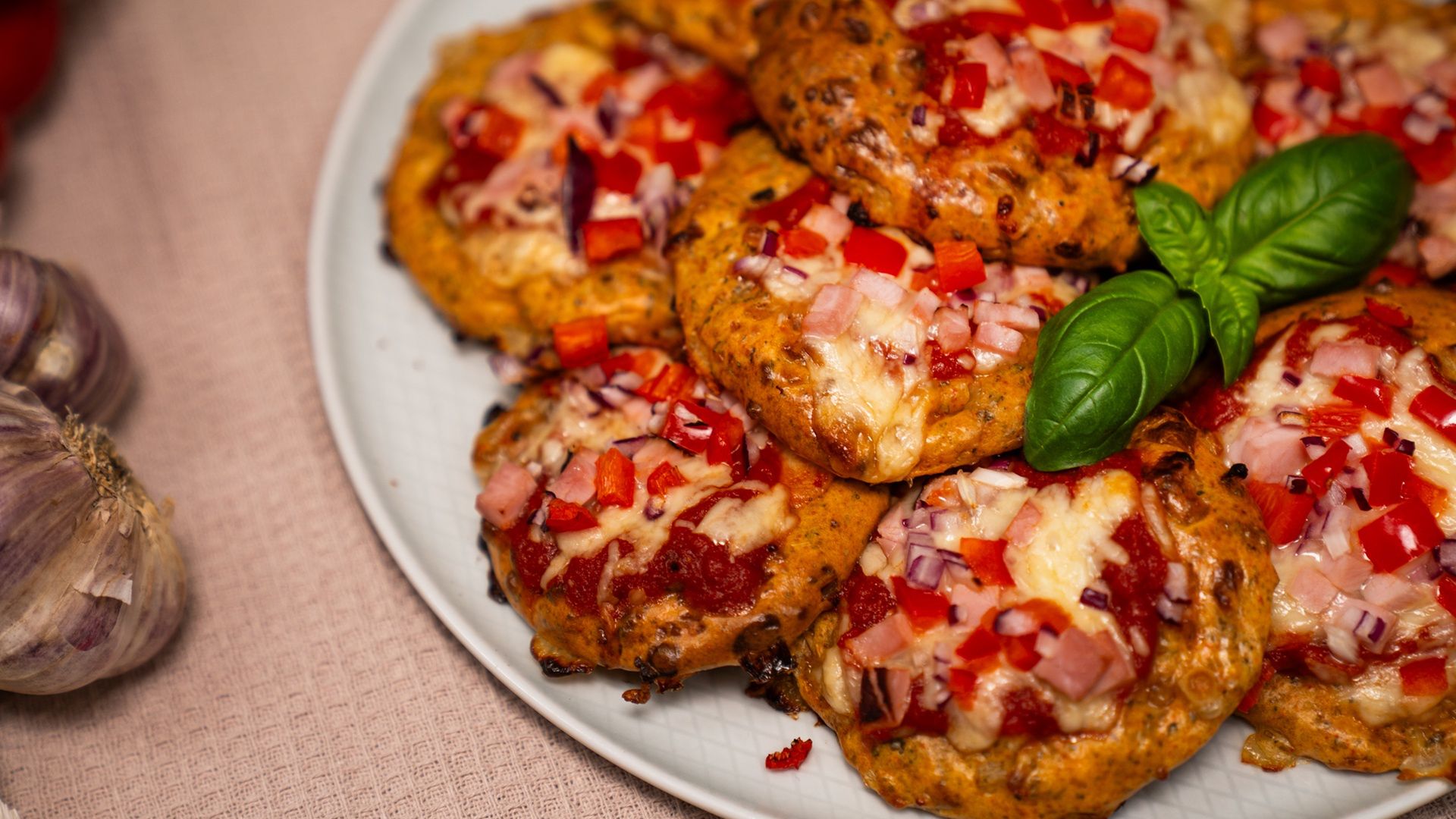 Pizzerinki z serka wiejskiego