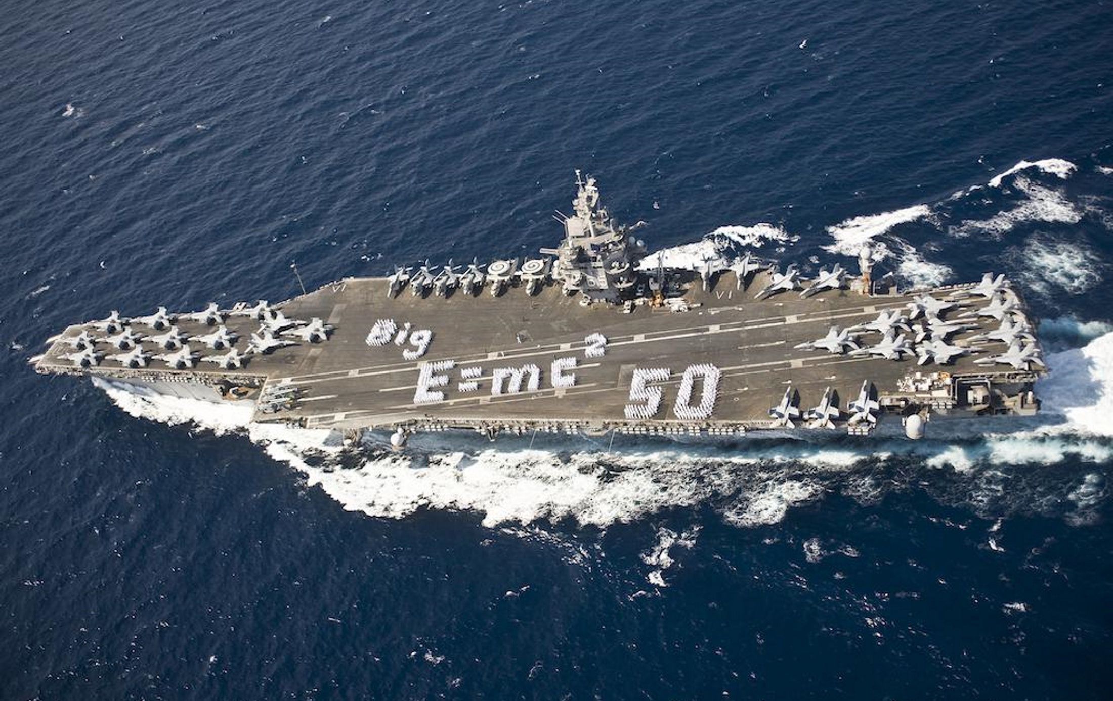 USS Enterprise świętuje w 2011 roku 50-lecie służby. Rok później zostanie wycofany