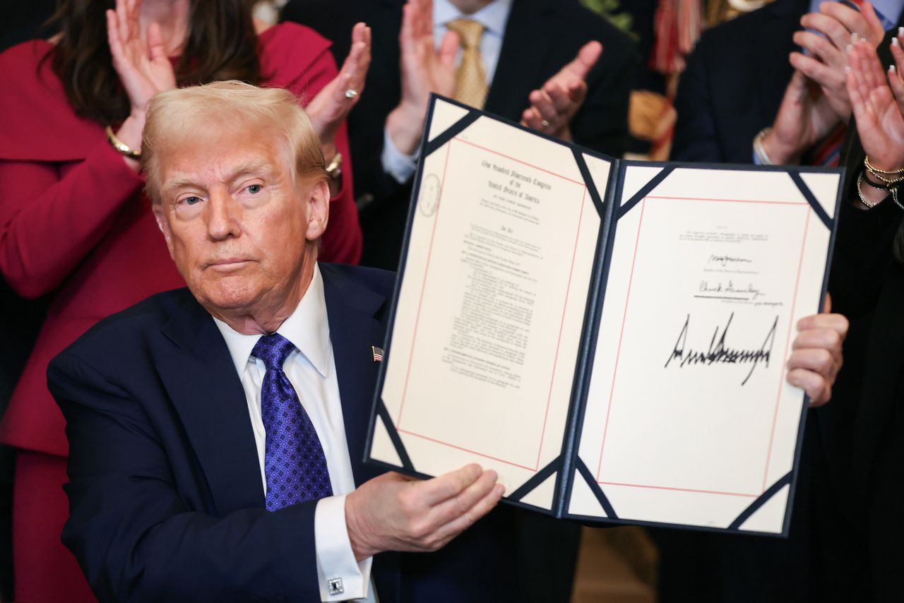 President Donald Trump signed the Laken Riley Act.