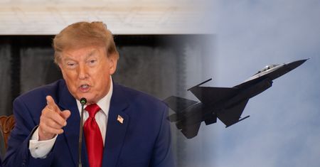 Interwencja nad klubem Donalda Trumpa. W akcji F-16