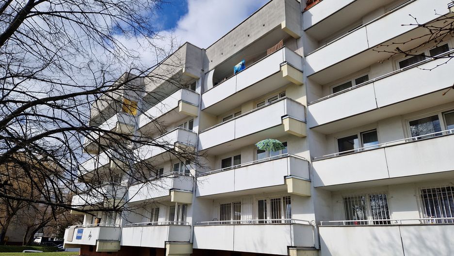 budynek, warszawa, modernizm
