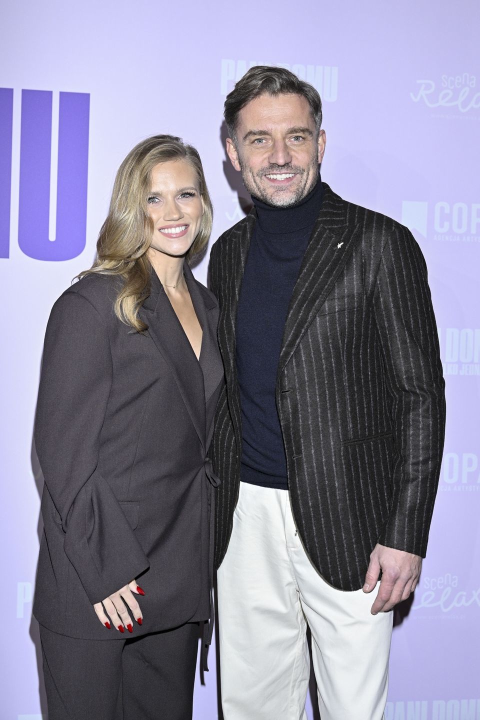 Agnieszka Kaczorowska i Marcin Rogecewicz