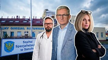 "Sytuacja bez precedensu" w szpitalu w Sanoku. "Zagraża bezpieczeństwu"