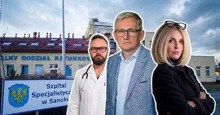 "Sytuacja bez precedensu" w szpitalu w Sanoku. "Zagraża bezpieczeństwu"