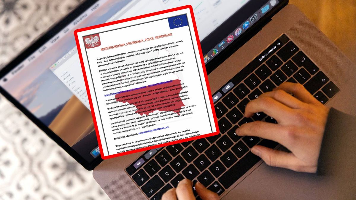 Nieudane oszustwo na "Europol"
