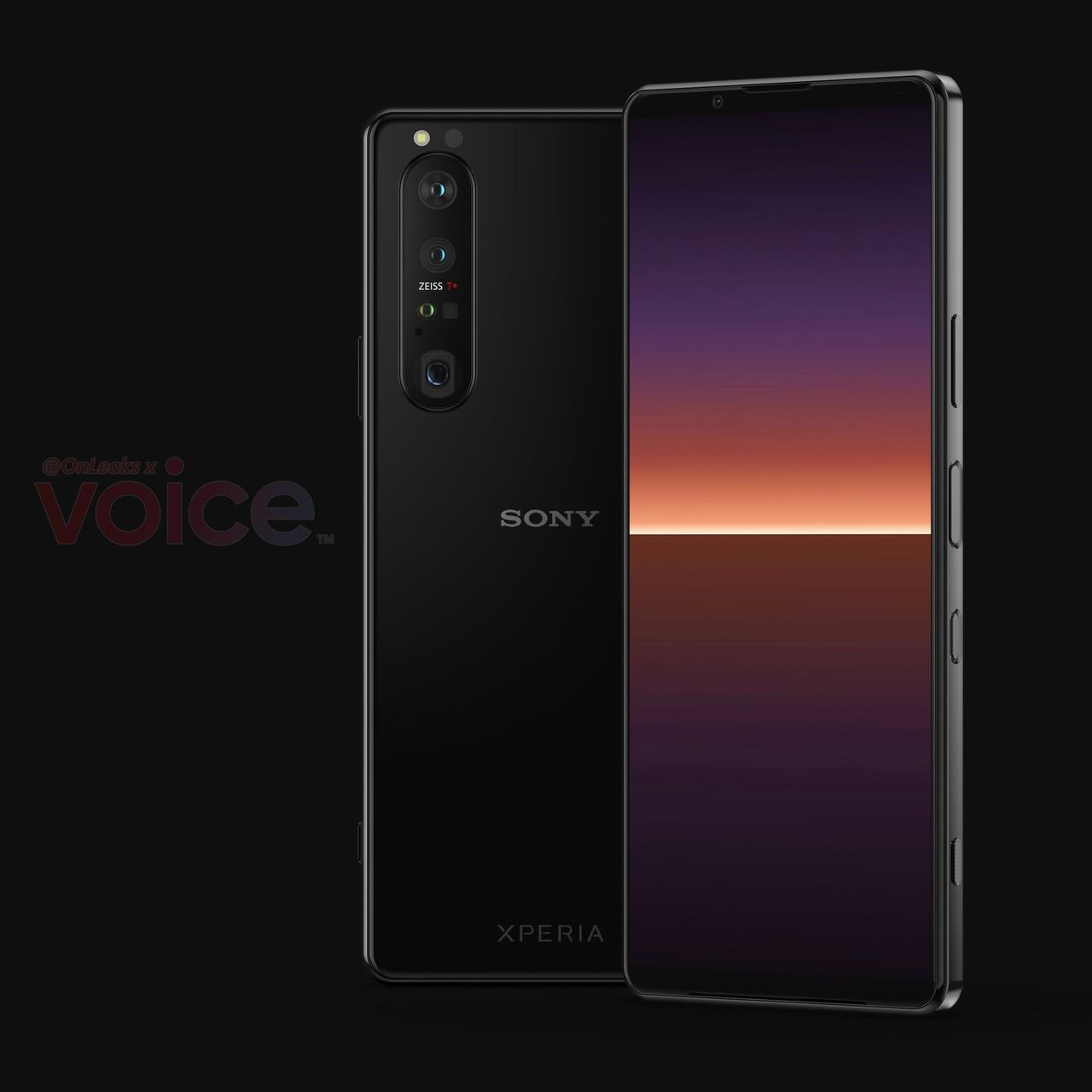 Sony Xperia 1 III - wizualizacja na podstawie przecieków