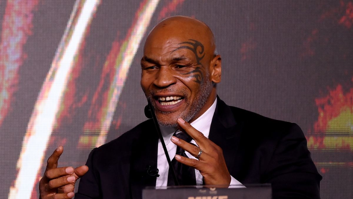 Na zdjęciu Mike Tyson