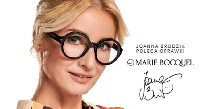 Joanna Brodzik reklamuje Kodano Optyk