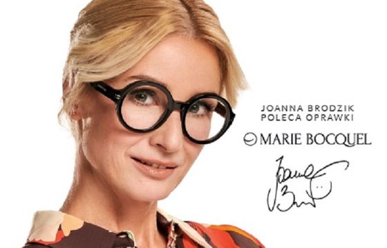 Joanna Brodzik reklamuje Kodano Optyk