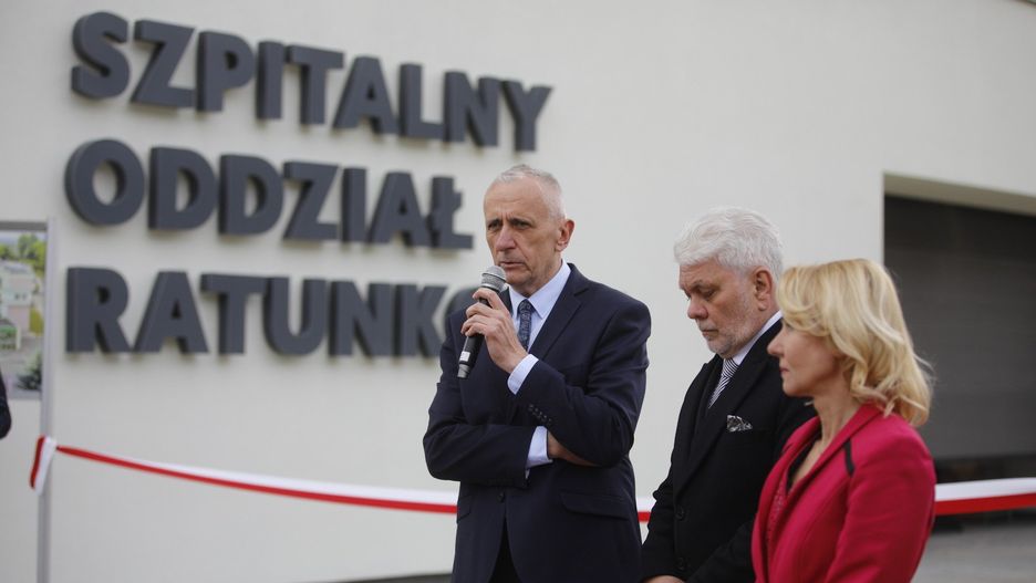 13.05.2025 SOSNOWIEC
 UROCZYSTOSC UKONCZENIA SOR I ODDANIE DO UZYTKU LADOWISKA DLA HELIKOPTEROW CENTRUM ZDROWIA DZIECKA I RODZINY IM JANA PAWLA II
 FOT. MARZENA BUGALA-ASTASZOW/ /DZIENNIK ZACHODNI/ POLSKA PRESS