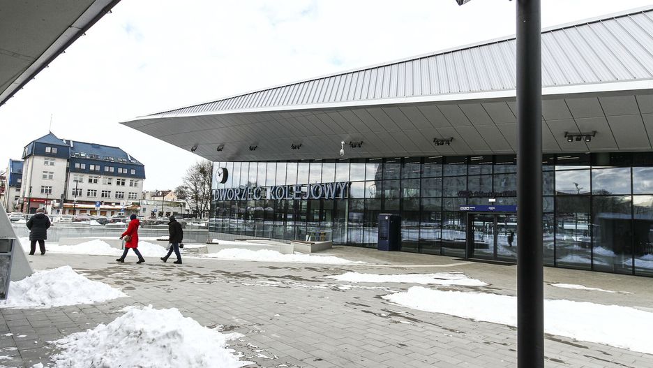 Nowy dworzec kolejowy w Olsztynie 