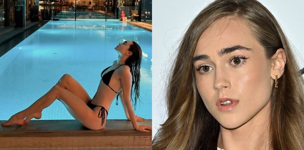 U Anastazji Kuś po staremu... 19-letnia sportsmenka znów pręży się w skąpym bikini. Hejterom pójdzie w pięty? (FOTO)