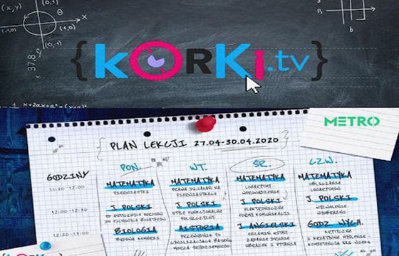 „Korki.tv” z osobnymi blokami z lekcjami dla 8-klasistów. Emisja w dni powszednie o 10.30