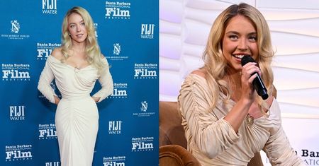 Skromna Sydney Sweeney OLŚNIŁA na festiwalu filmowym w sukience w stylu dawnego Hollywood. Klasa? (ZDJĘCIA)