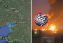 Potężne eksplozje w Rosji. Nocny atak na rafinerię w Azowie