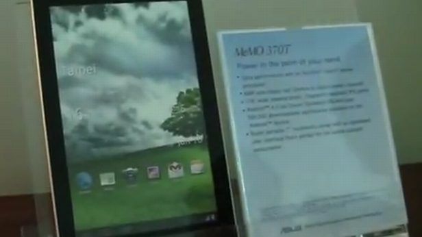 Nowe tablety Asusa uchwycone na filmie [CES 2012] 1