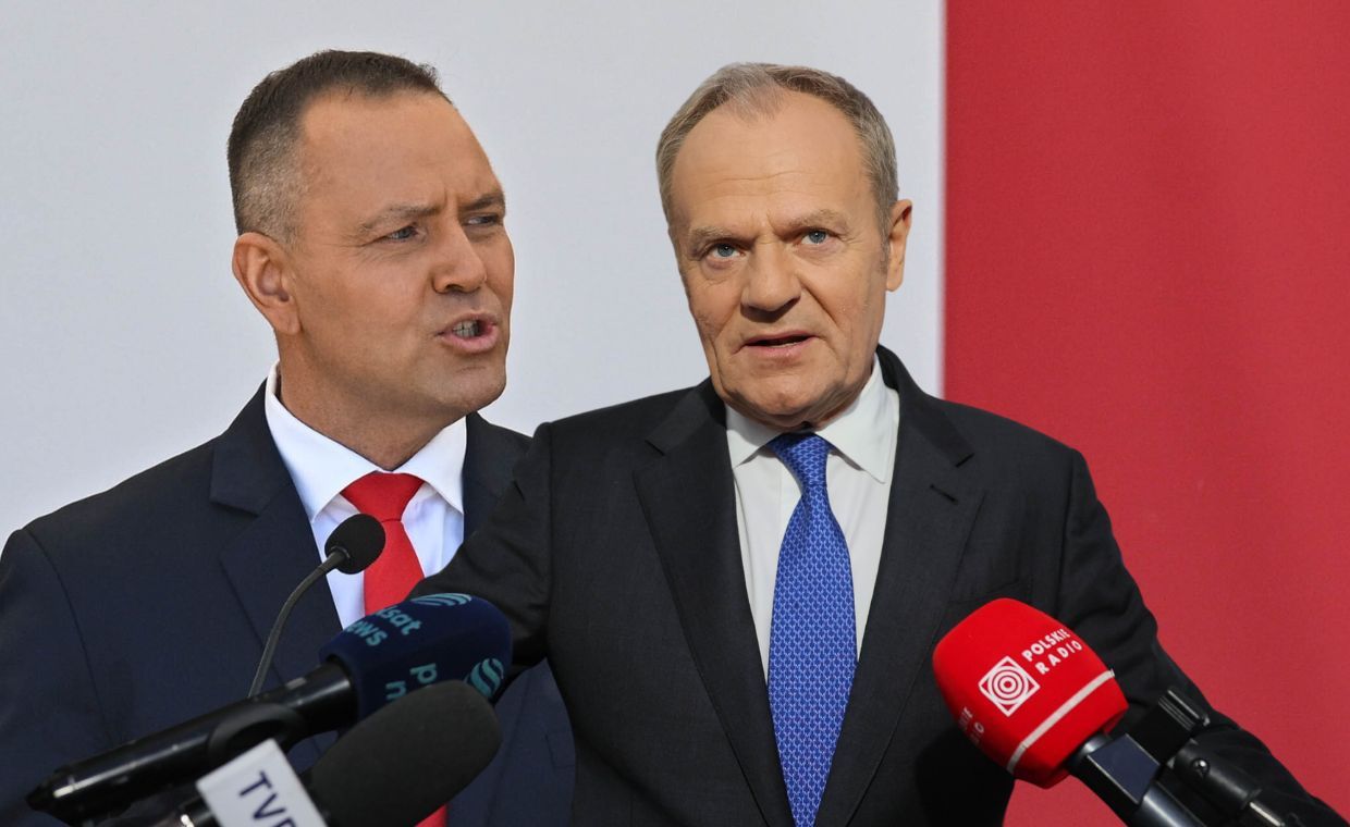 Sondaż: Karol Nawrocki i Donald Tusk głównymi winnymi konfliktu politycznego
