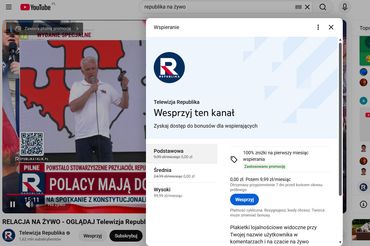 Abonament Republiki na YouTube