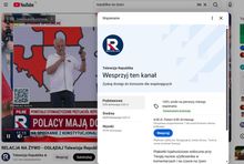 Abonament Republiki na YouTube