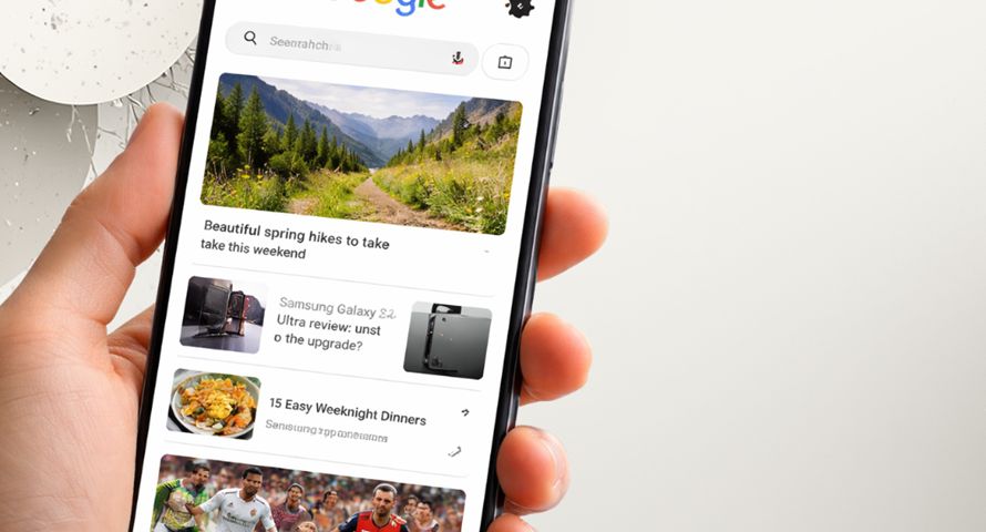 Nowa aktualizacja Google Discover. Więcej newsów, mniej clickbaitów