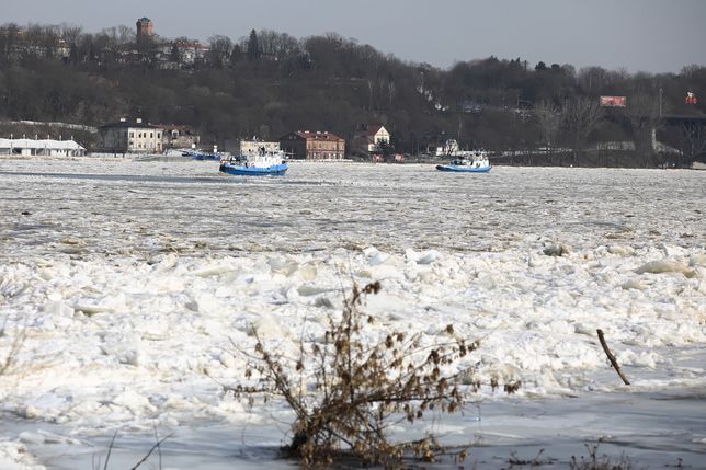 Pogoda. Wisła nadal skuta lodem