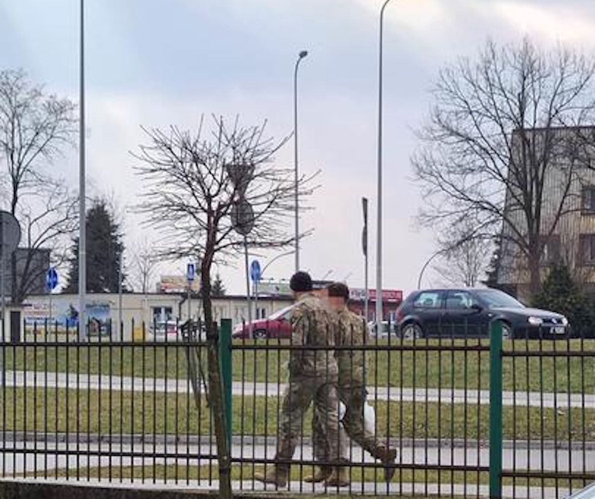 Żołnierze w Jasionce