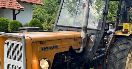 Szokujące zachowanie traktorzysty. W takim stanie wiózł 4-latka