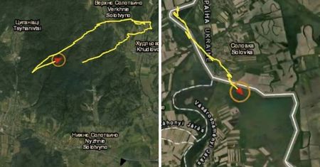 Węgierski dron naruszył przestrzeń Ukrainy? Pokazano trasę