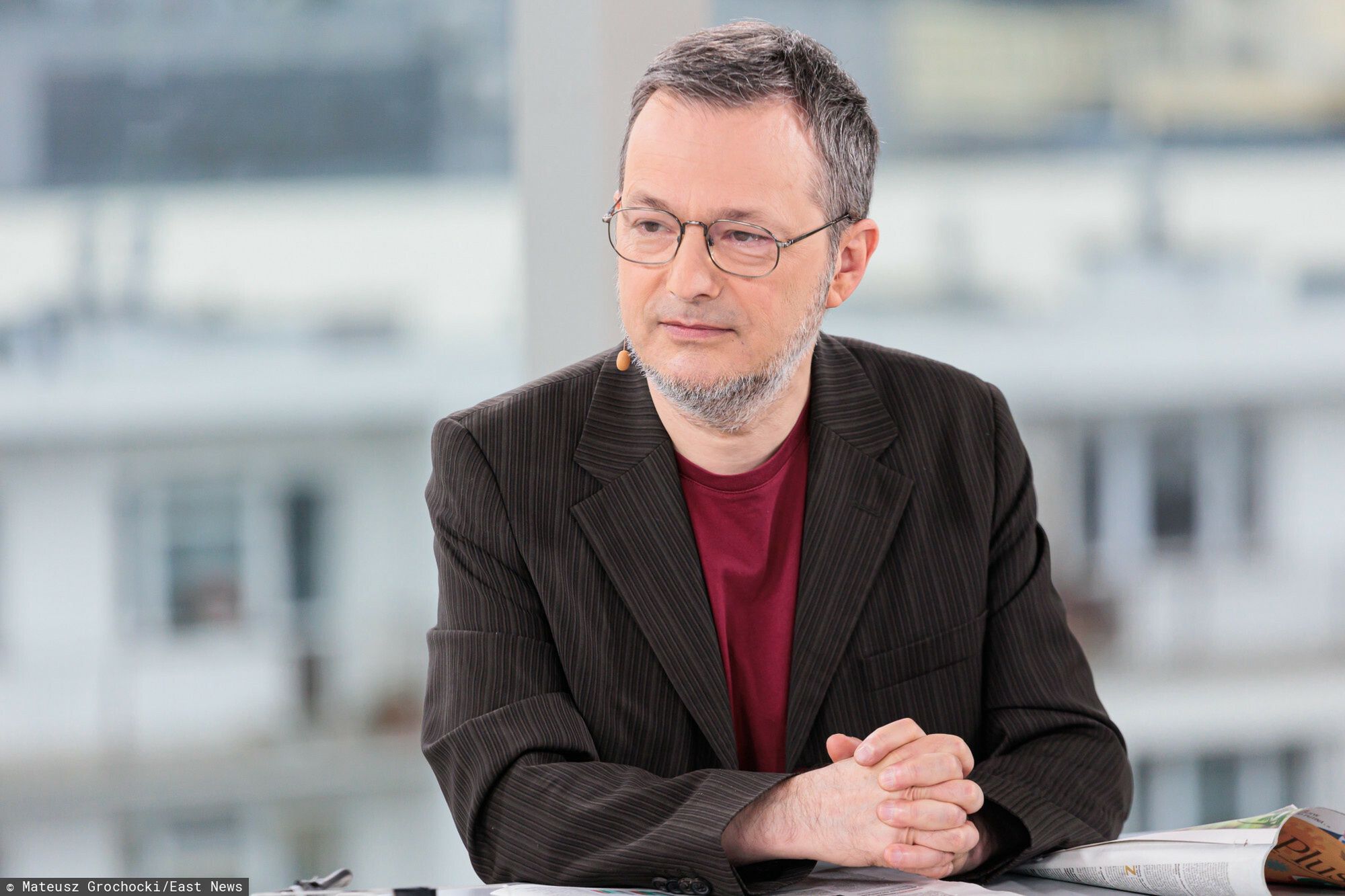 Dzie? Dobry TVN i jego go?cie - maj 2022
Fot. Mateusz Grochocki/DDTVN/East News. Warszawa, 27.05.2022. Na planie programu Dzien Dobry TVN. N/z: Jan Wrobel.
MATEUSZ GROCHOCKI