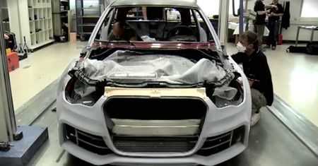Audi A1 Clubsport quattro - jak to jest zrobione? [wideo]