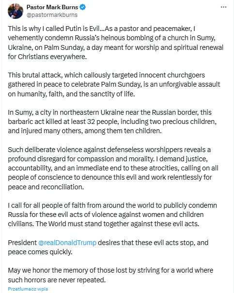 Pastor Mark Burns